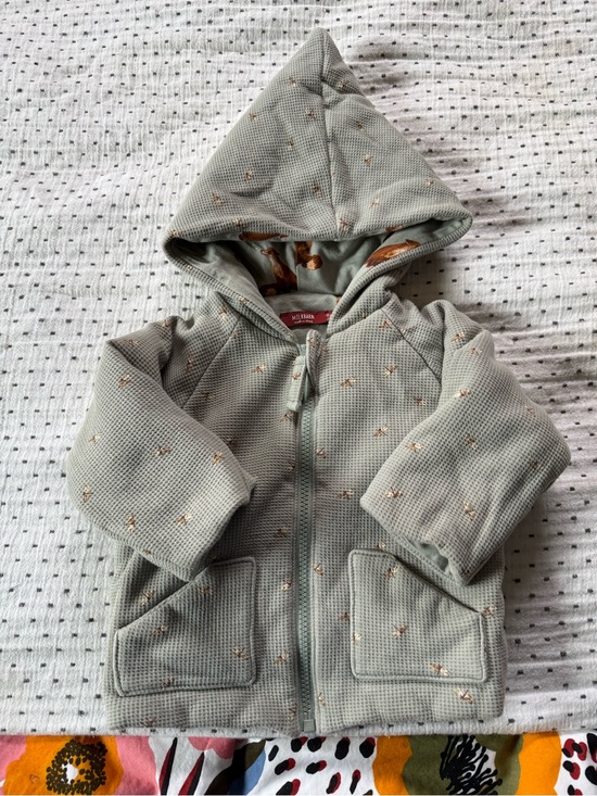 Milkbarn Other - Milk Barn Reversible Zip-Up Jacket | Fox + Dragonfly | 12–18M